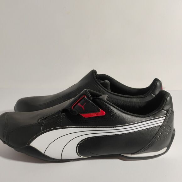 PUMA Men\'s Redon Move Sneaker, Black/White/High Risk Red SZ 10.5 main image 9
